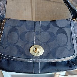 Black Coach handbag